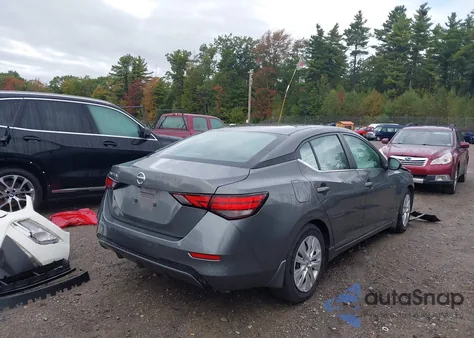 2020 Nissan Sentra S Xtronic Cvt из США, поврежденный, VIN 3N1AB8BV0LY271921